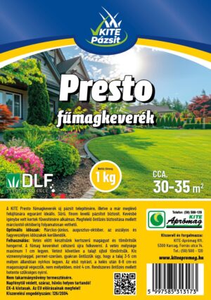 KITE Presto fűmagkeverék 1 kg tasakos